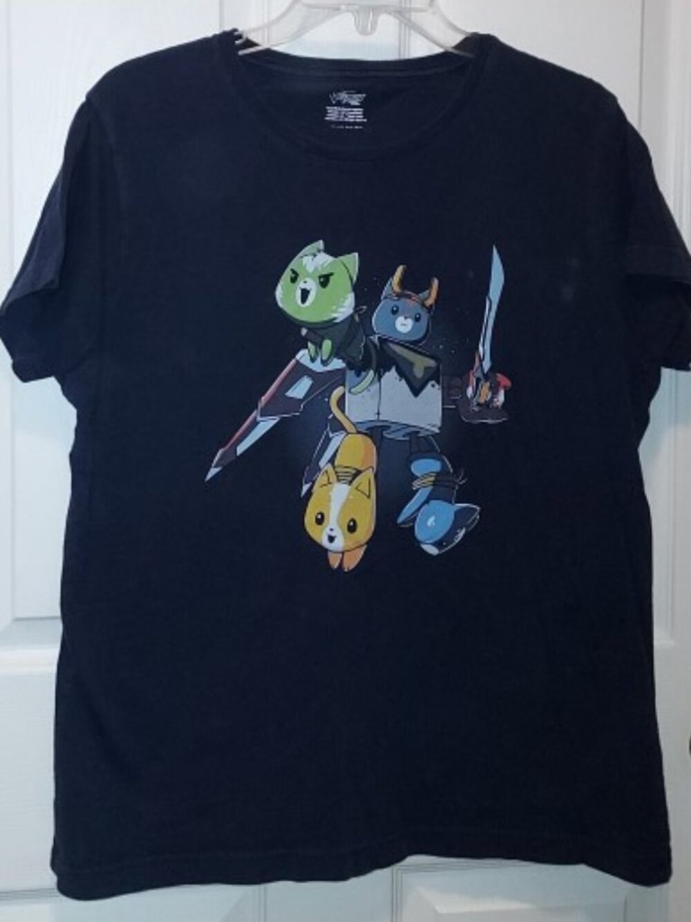 VOLTRON CATS SHIRT 😸🤖🗡️ ❤️ Legendary Defenders Adult/Ladies Sz XL